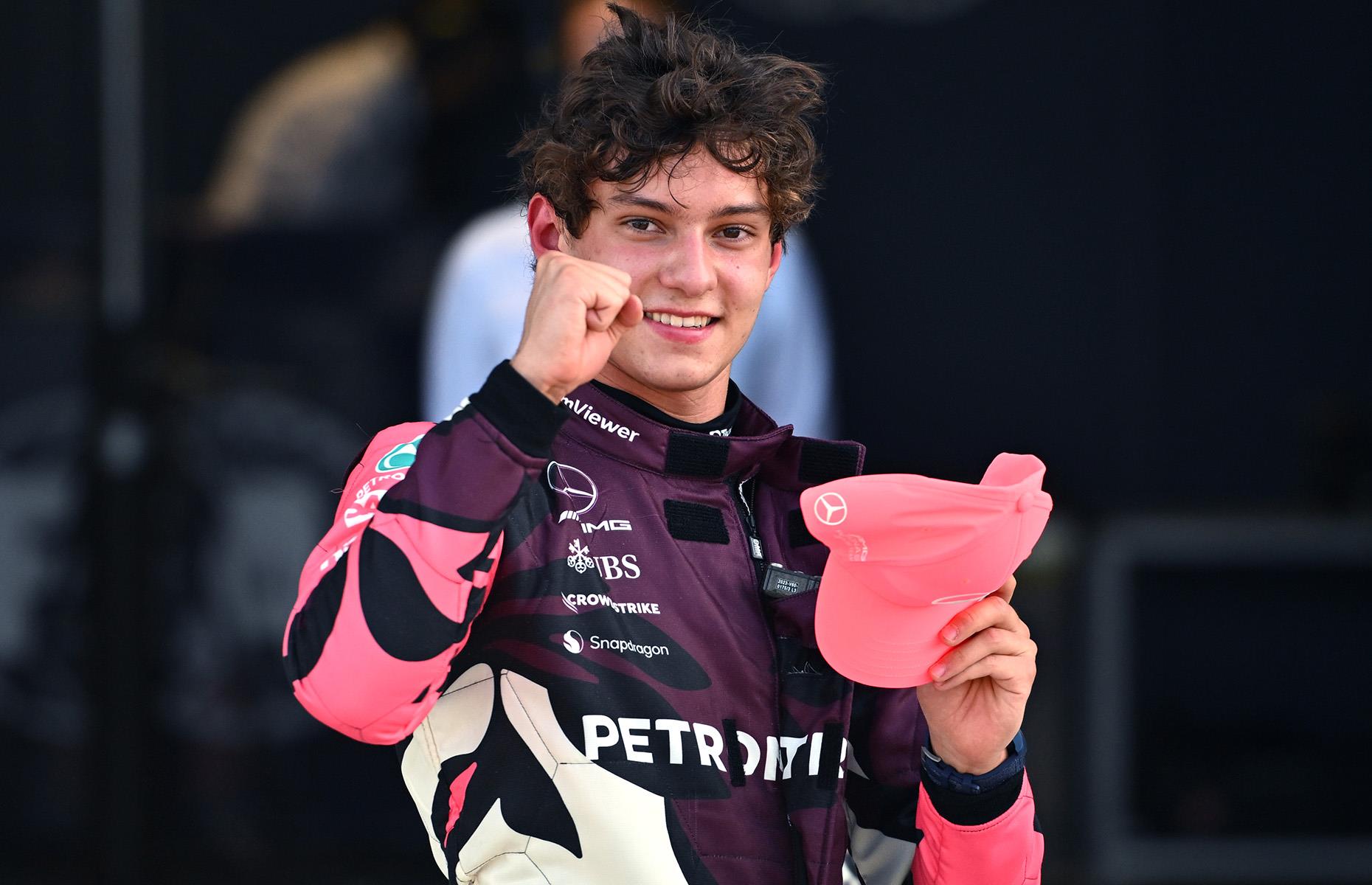 Back of the grid. Andrea Kimi Antonelli: net worth unknown